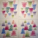 195 Christmas Flowers - 3-ply (red) - Ihr